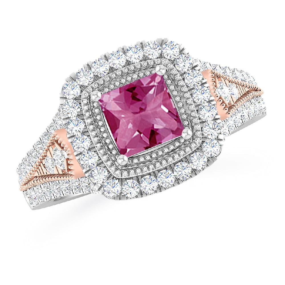 White Gold - Pink Tourmaline