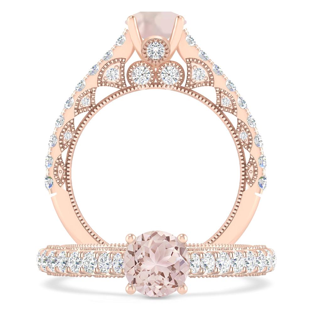 Rose Gold - Morganite