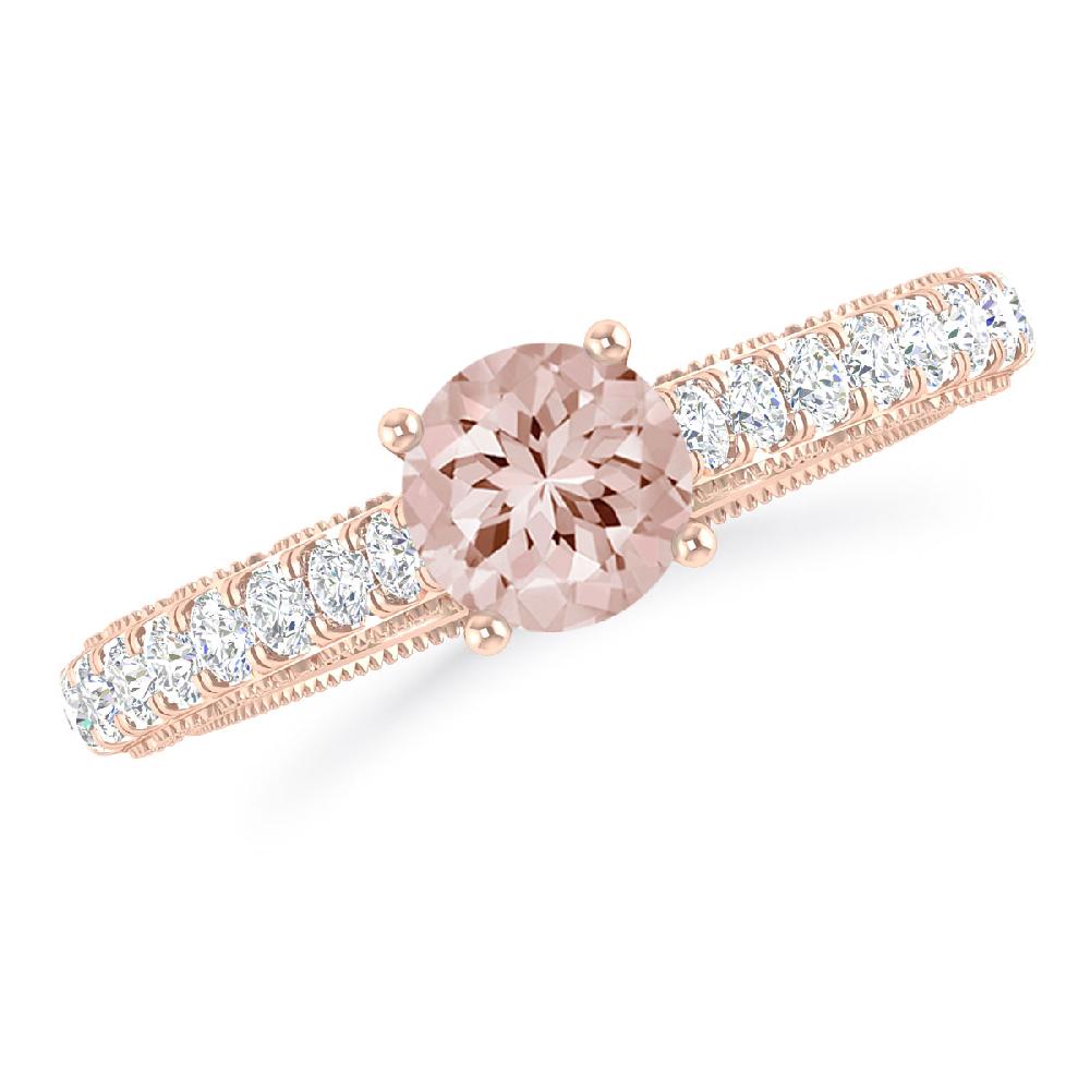 Rose Gold - Morganite