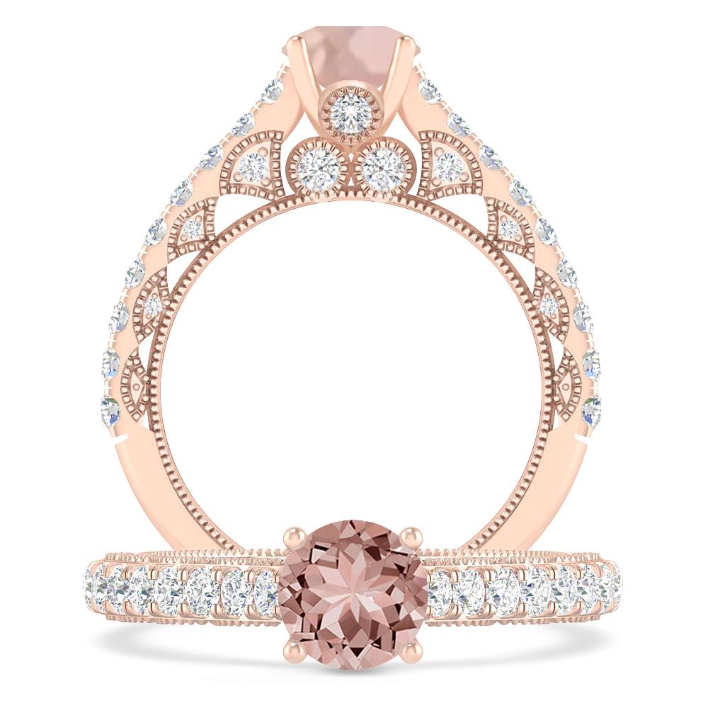 Rose Gold - Morganite