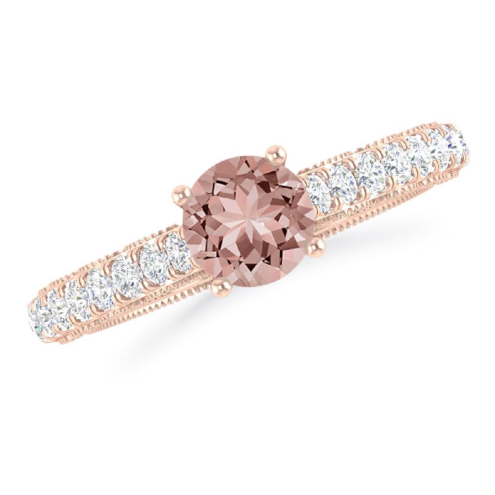 Rose Gold - Morganite