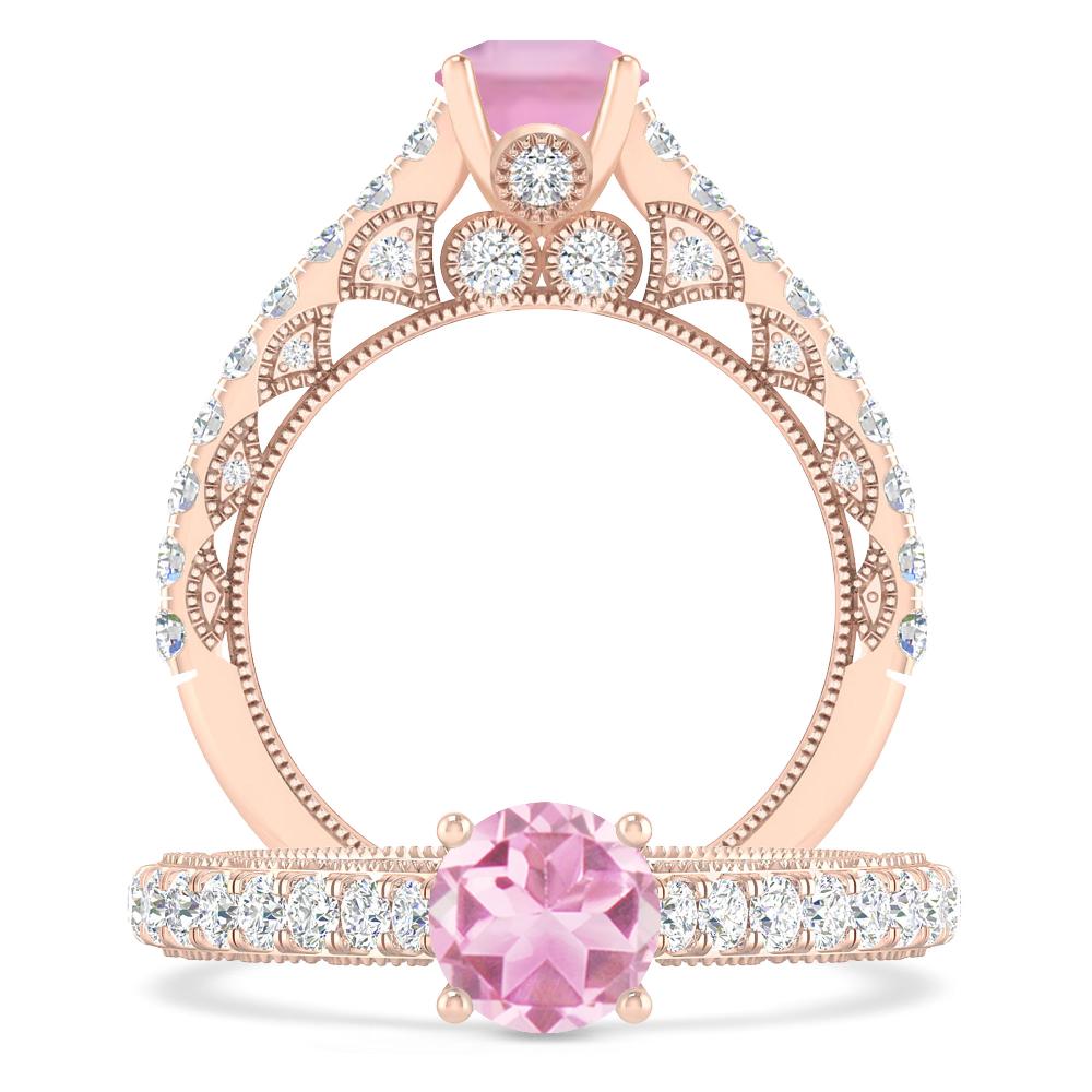 Rose Gold - Pink Tourmaline