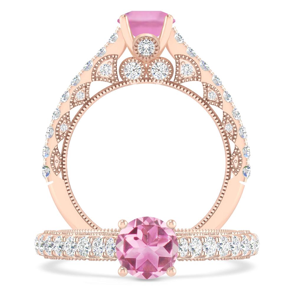 Rose Gold - Pink Tourmaline