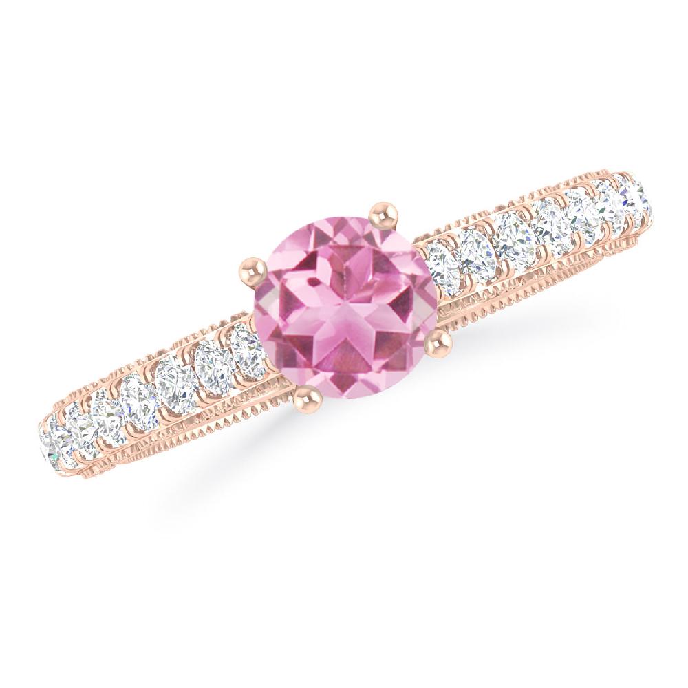 Rose Gold - Pink Tourmaline