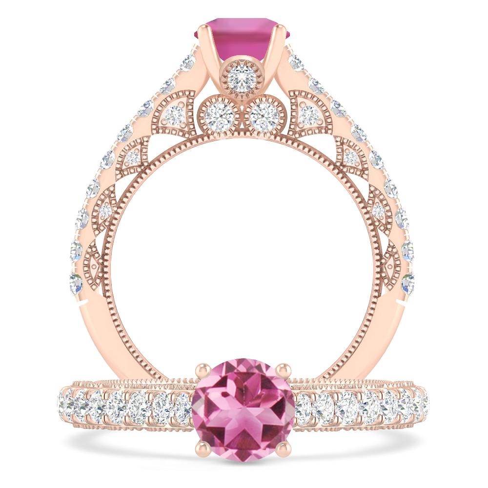 Rose Gold - Pink Tourmaline