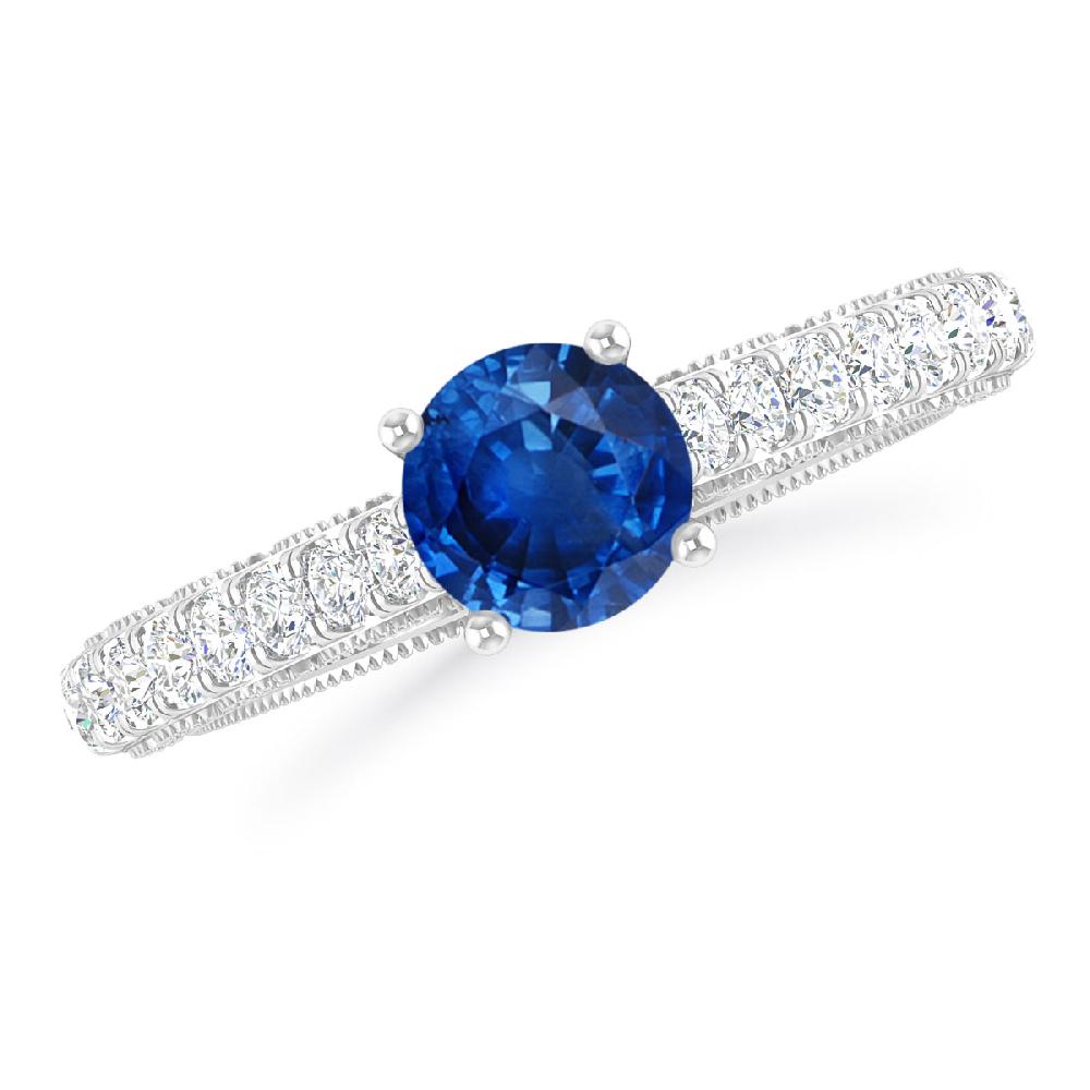 White Gold - Sapphire