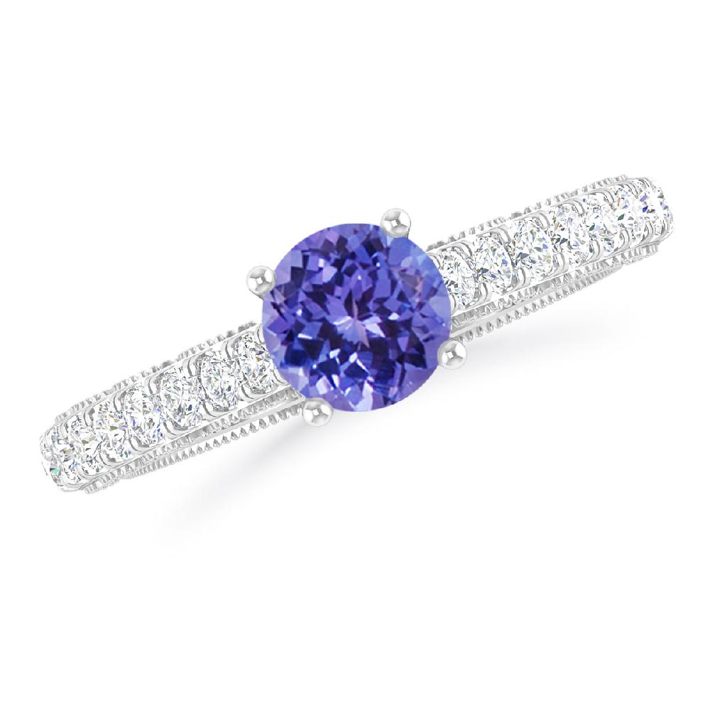 White Gold - Tanzanite