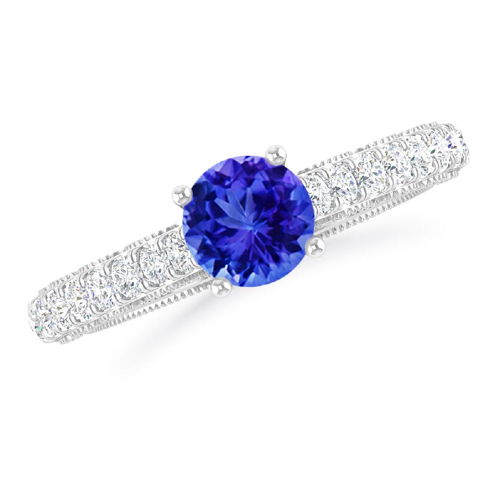 White Gold - Tanzanite