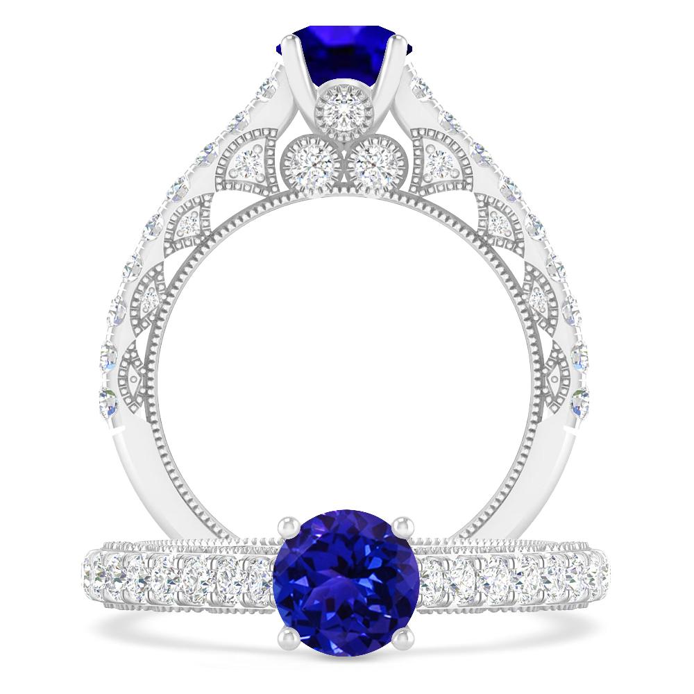 White Gold - Tanzanite