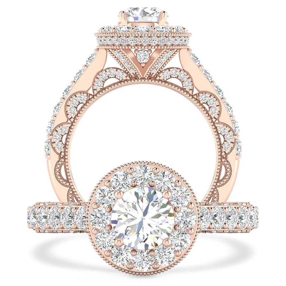 Rose Gold - Diamond