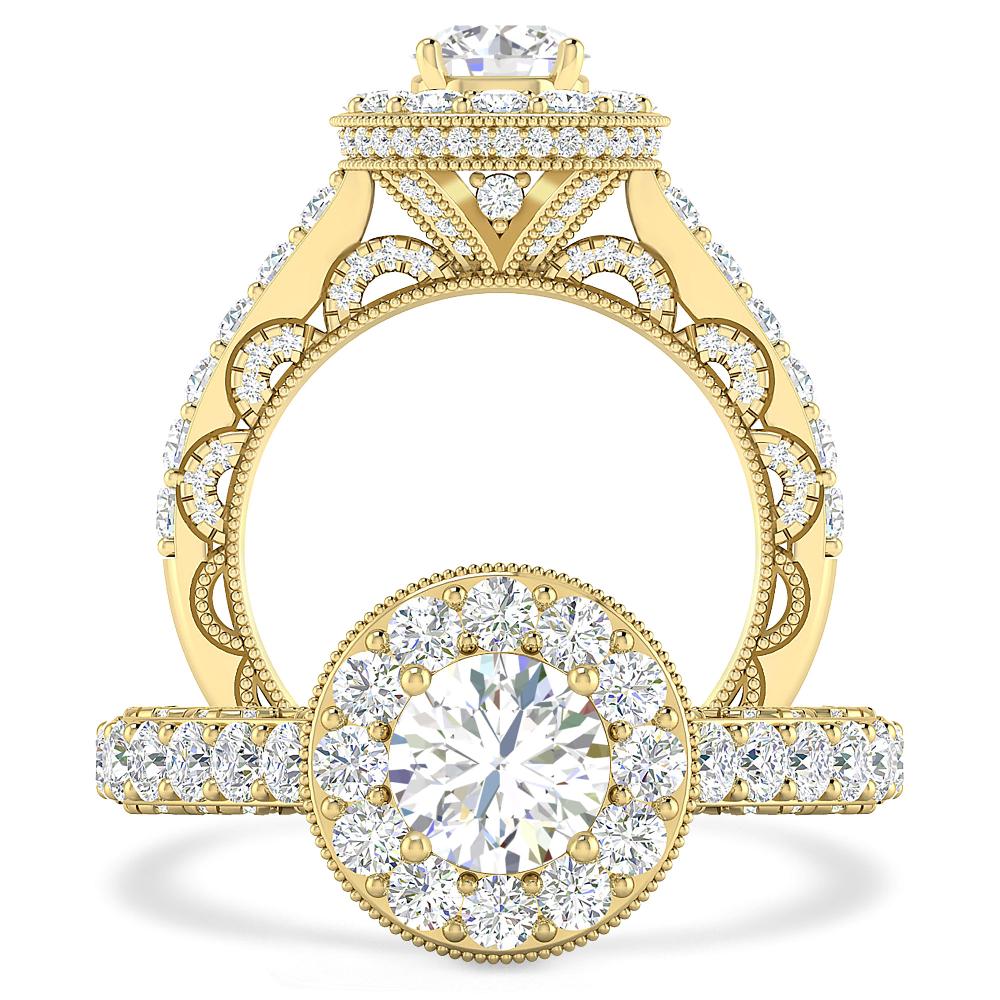 Yellow Gold - Diamond