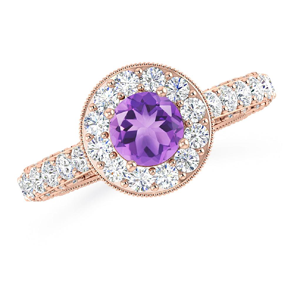 Rose Gold - Amethyst