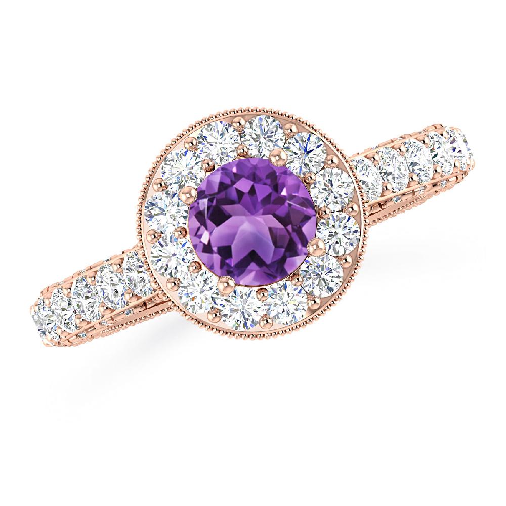 Rose Gold - Amethyst