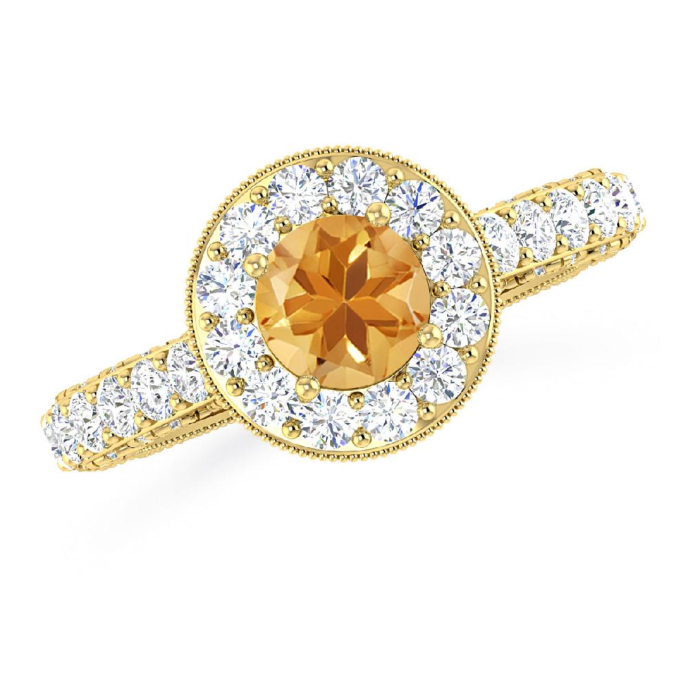 Yellow Gold - Citrine