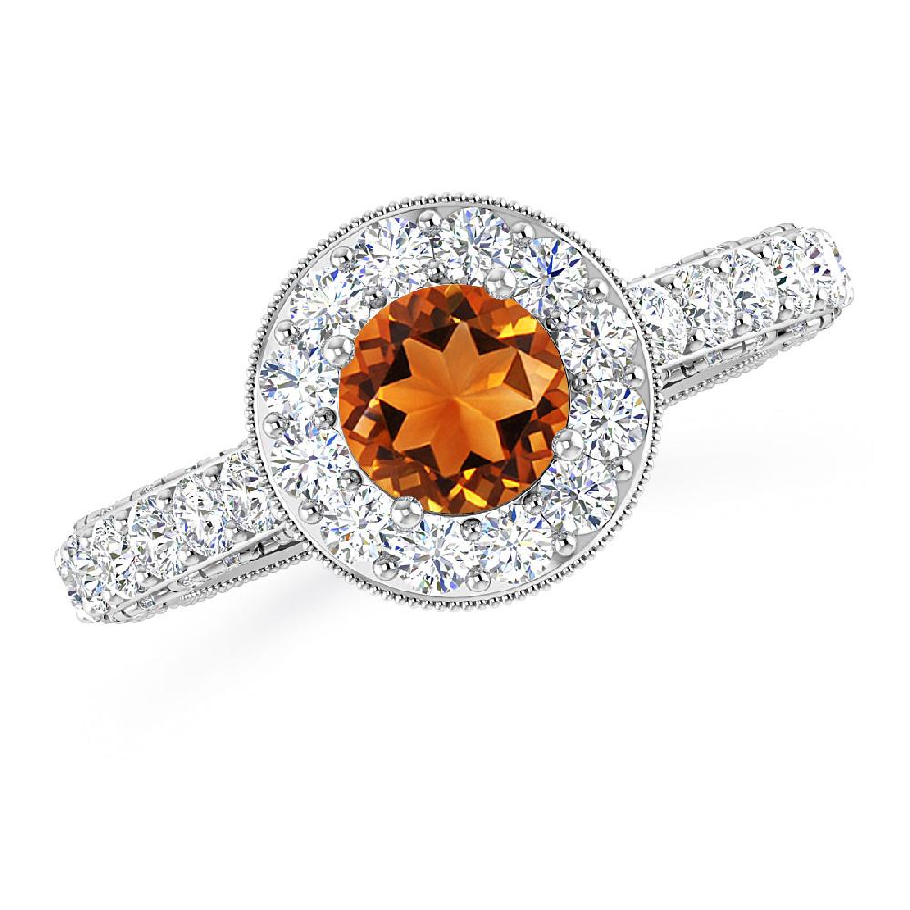 White Gold - Citrine