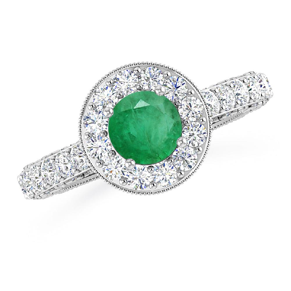 White Gold - Emerald