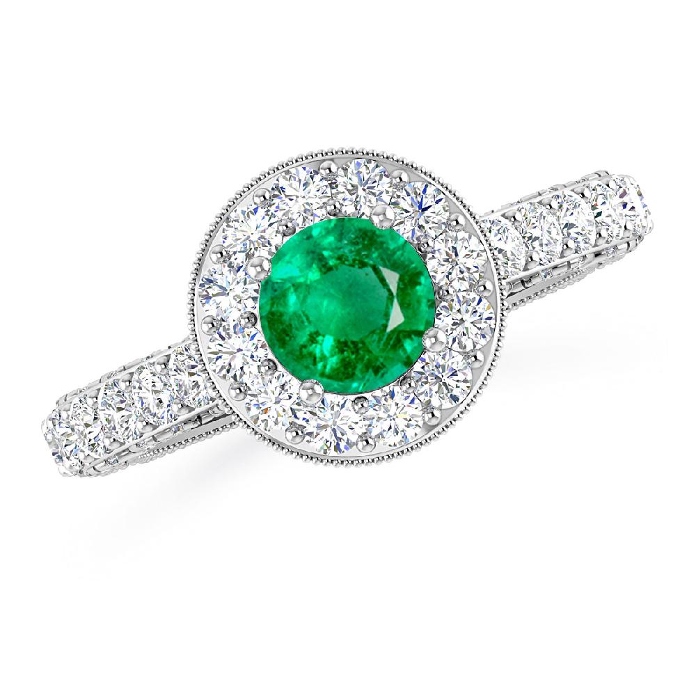 White Gold - Emerald