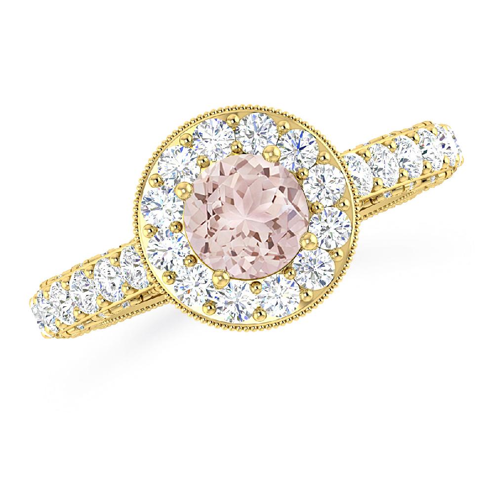 Yellow Gold - Morganite