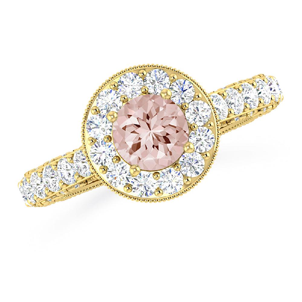 Yellow Gold - Morganite