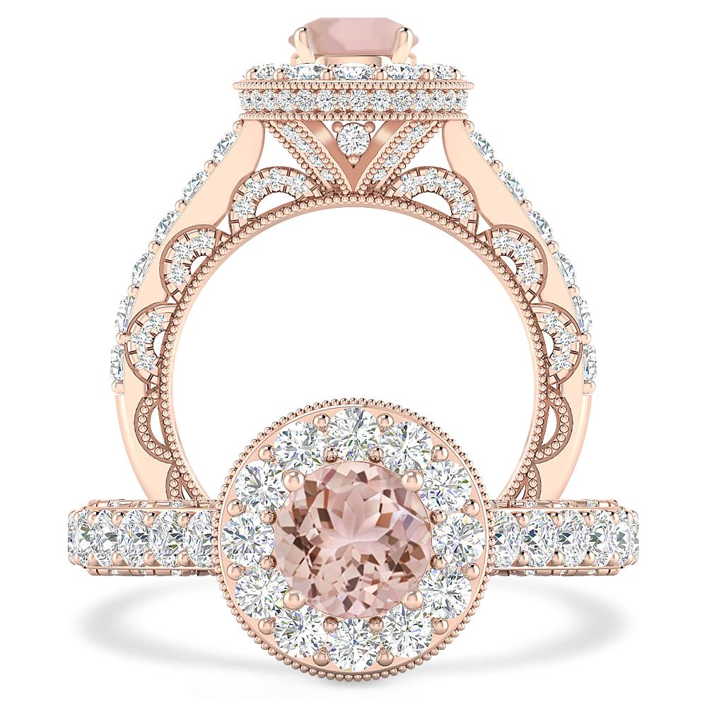 Rose Gold - Morganite