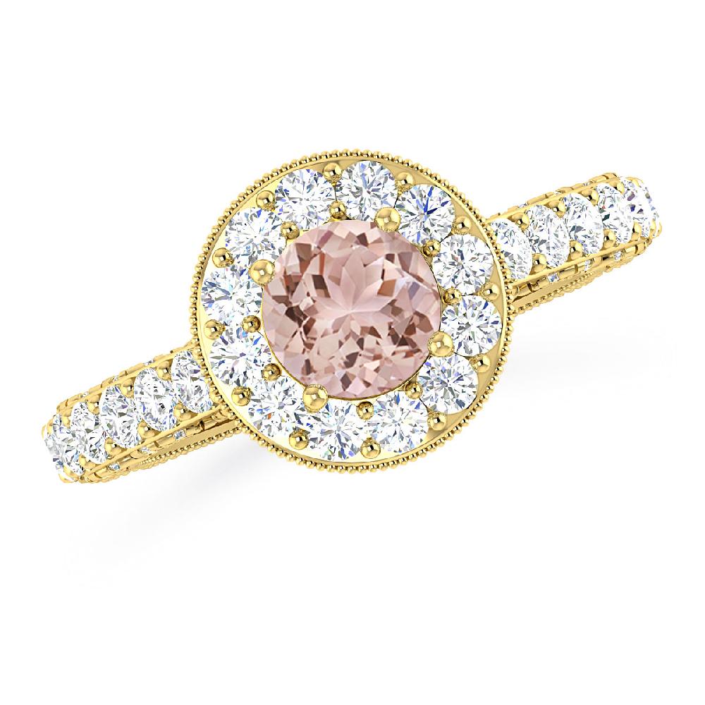 Yellow Gold - Morganite