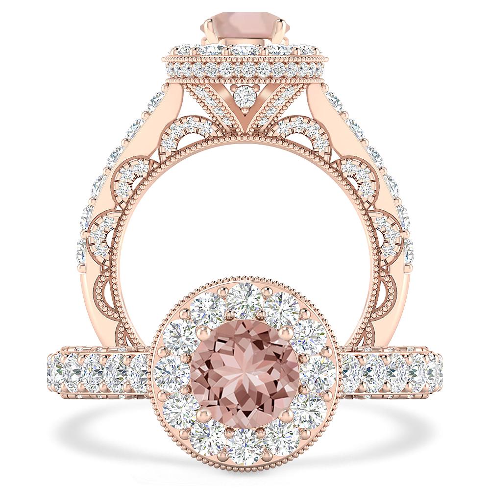 Rose Gold - Morganite