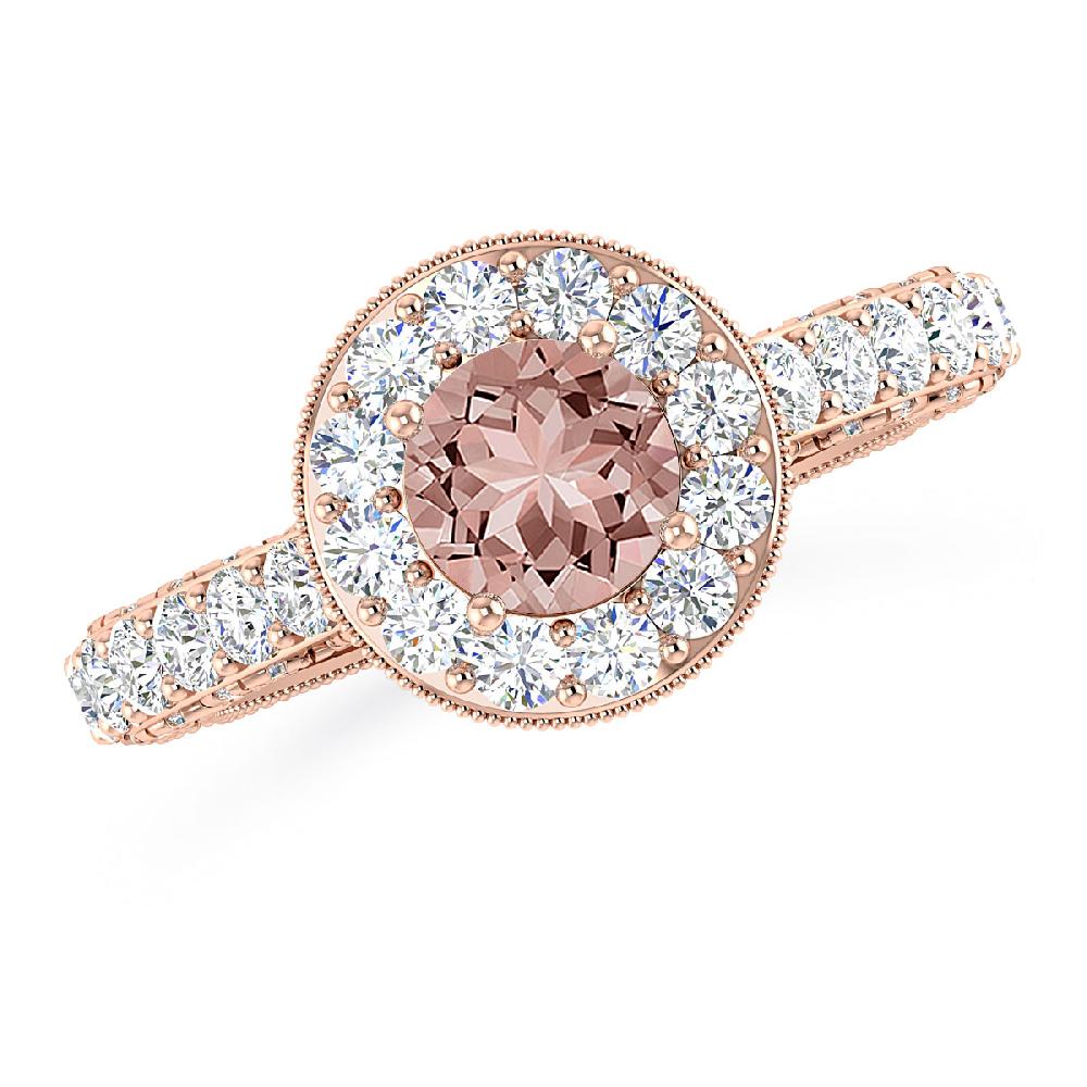 Rose Gold - Morganite