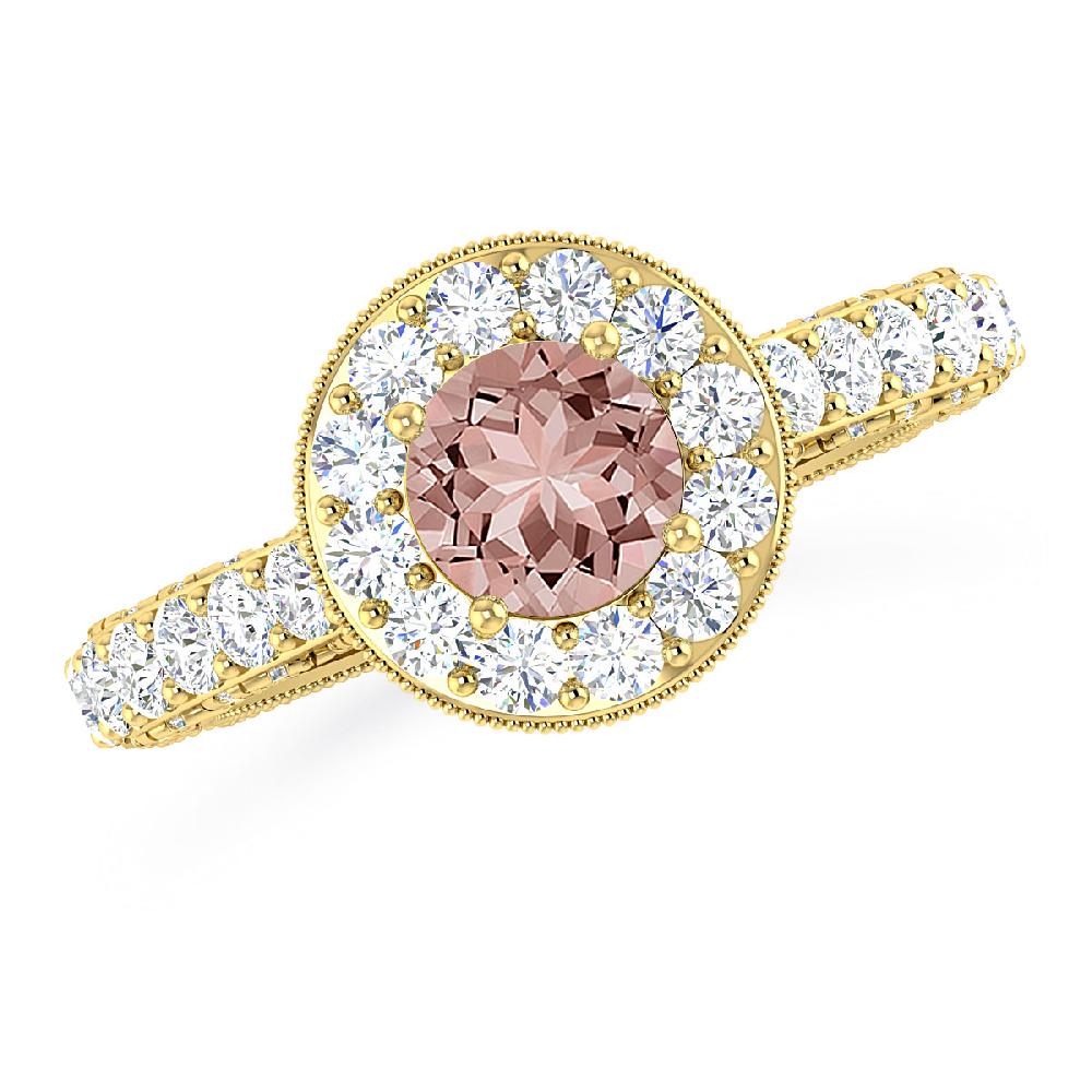 Yellow Gold - Morganite