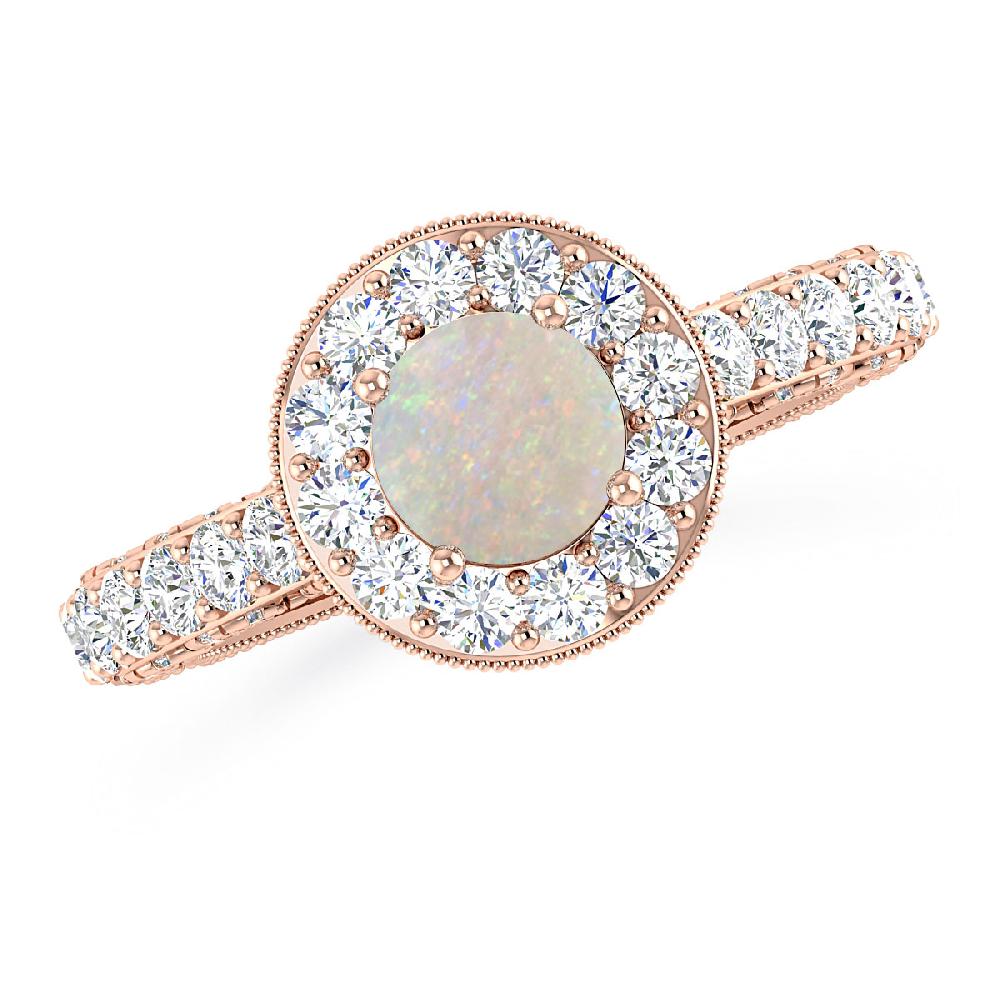 Rose Gold - Opal