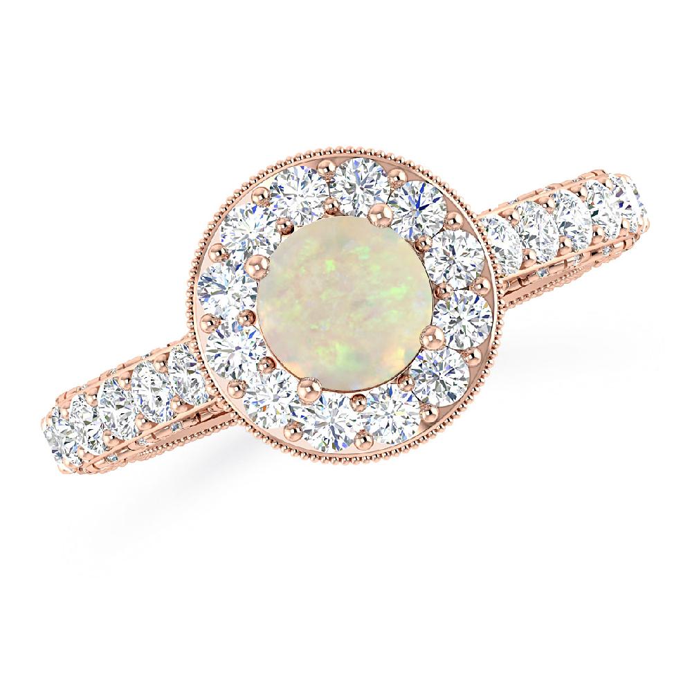 Rose Gold - Opal