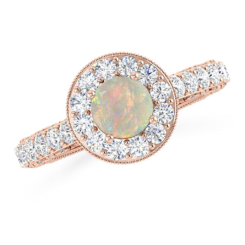 Rose Gold - Opal