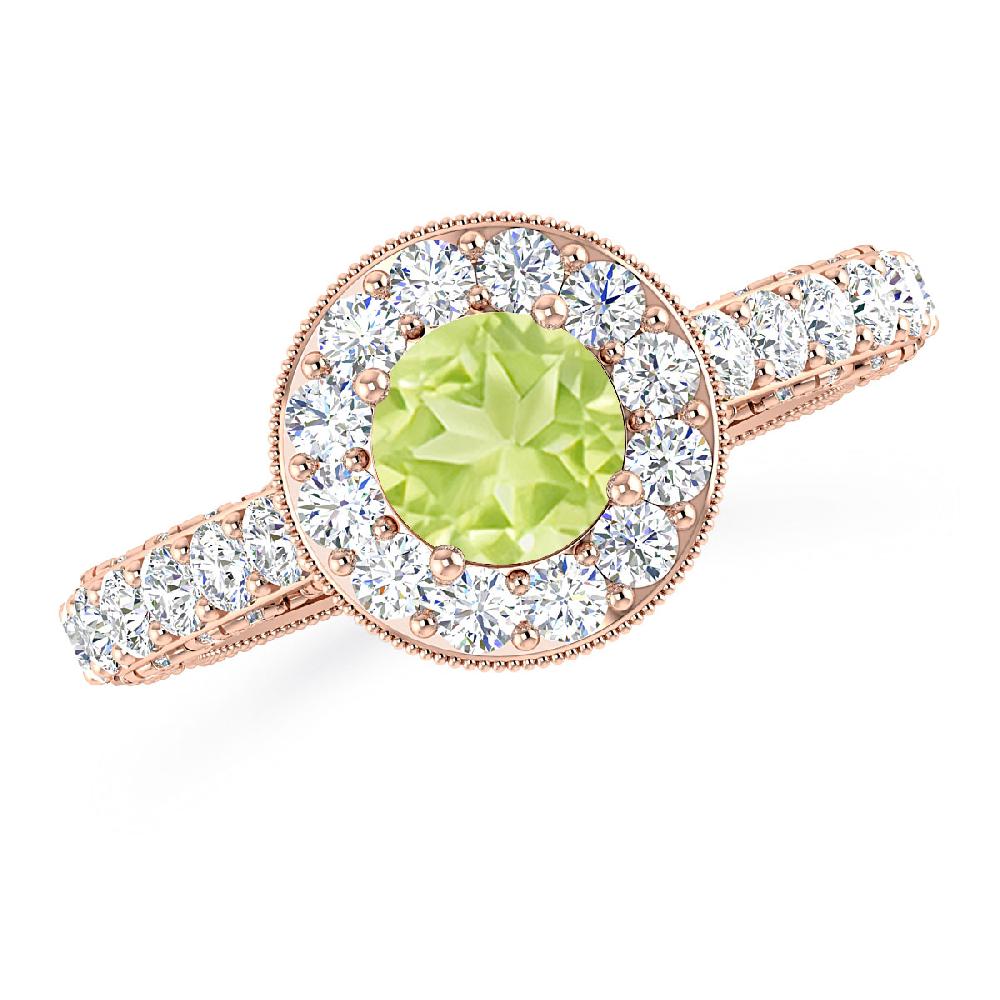 Rose Gold - Peridot