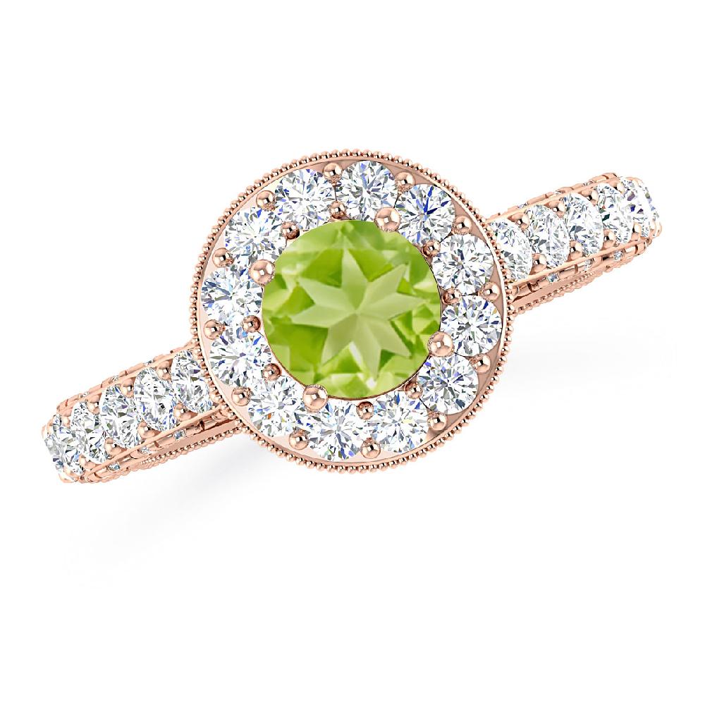 Rose Gold - Peridot