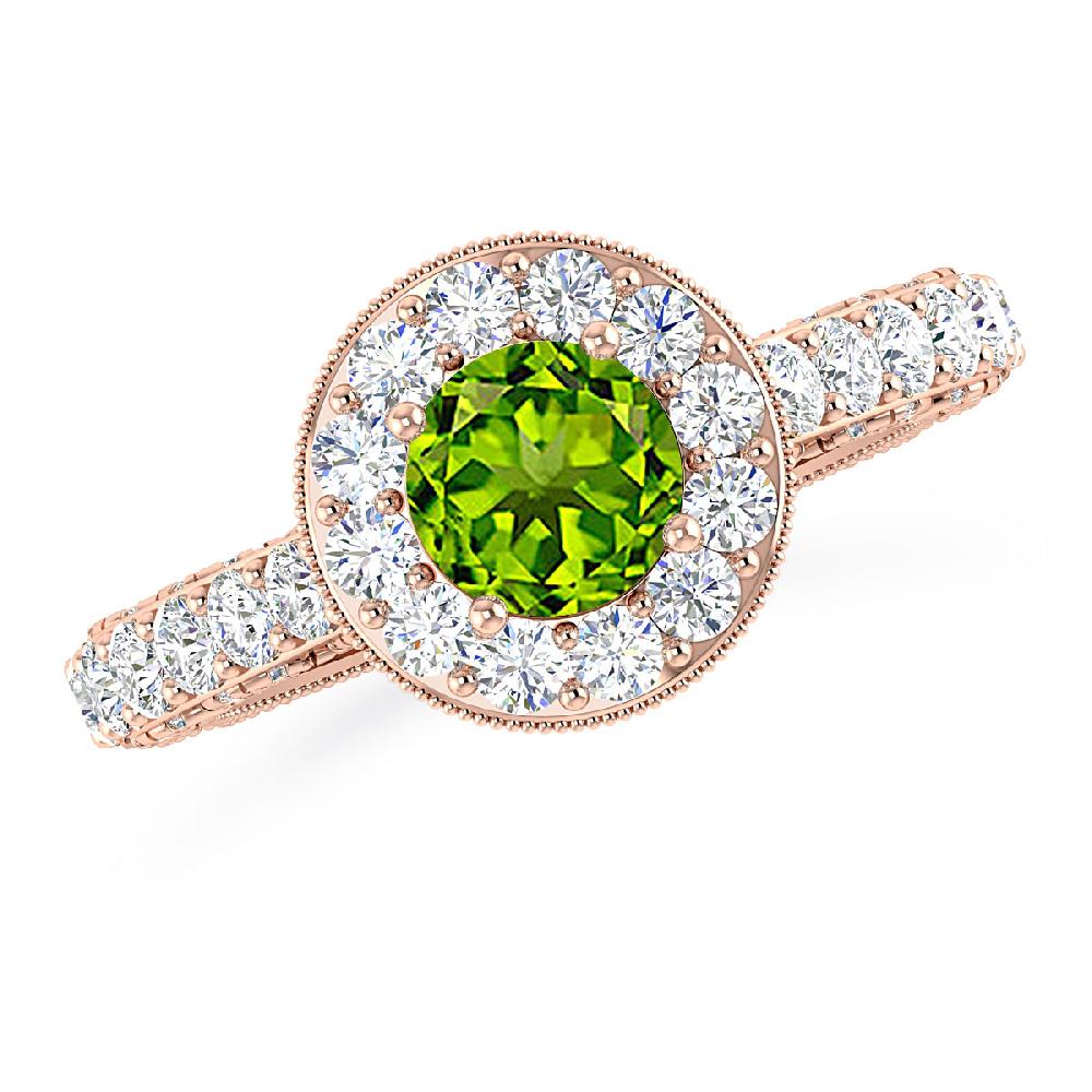 Rose Gold - Peridot