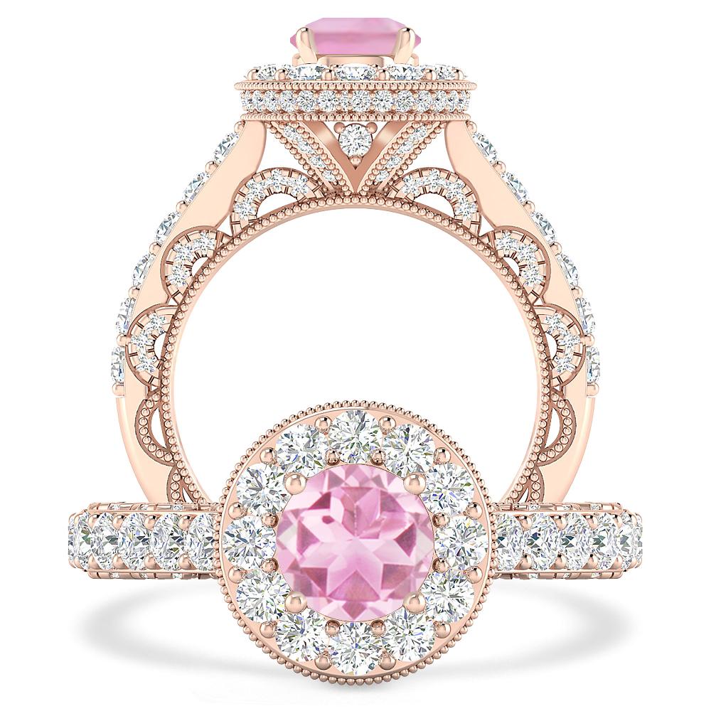 Rose Gold - Pink Tourmaline