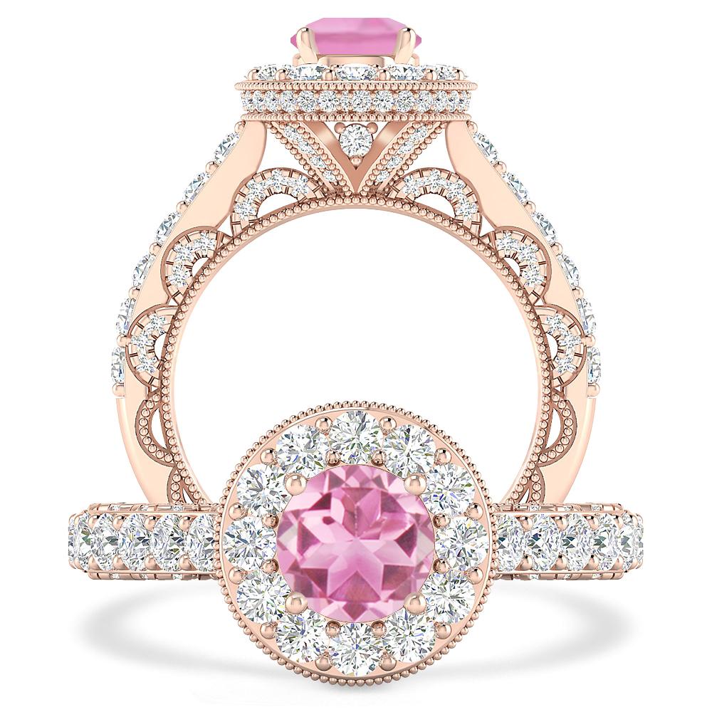 Rose Gold - Pink Tourmaline