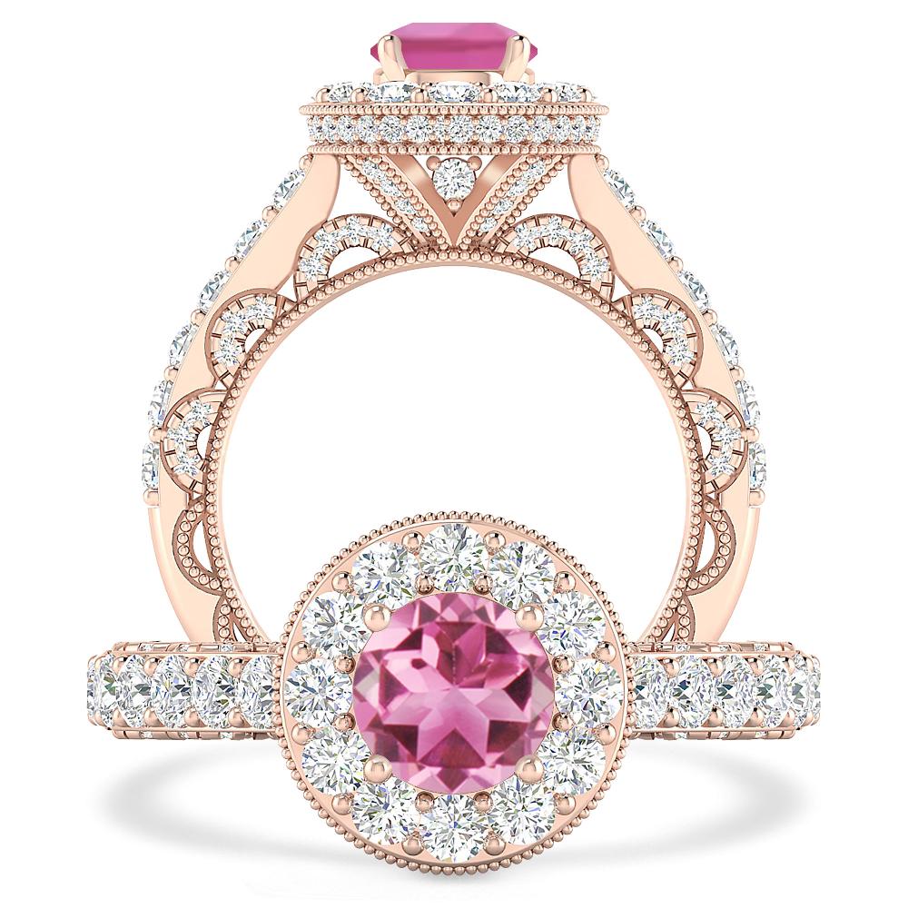 Rose Gold - Pink Tourmaline