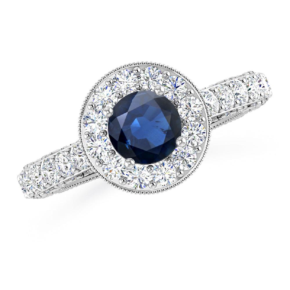 White Gold - Sapphire