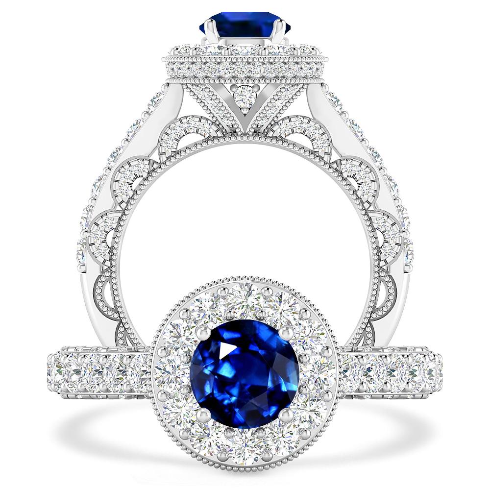 White Gold - Sapphire