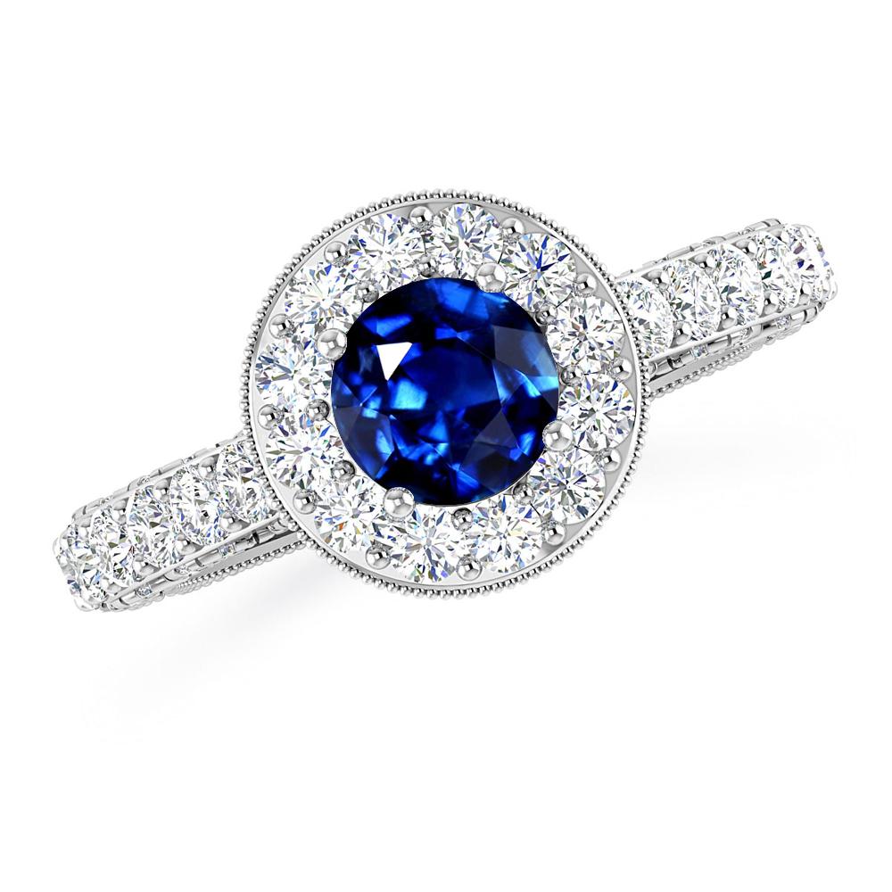 White Gold - Sapphire