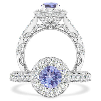 White Gold - Tanzanite