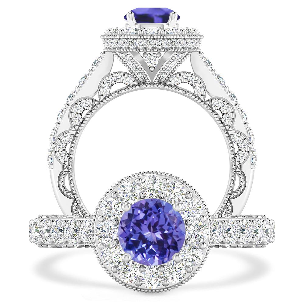 White Gold - Tanzanite