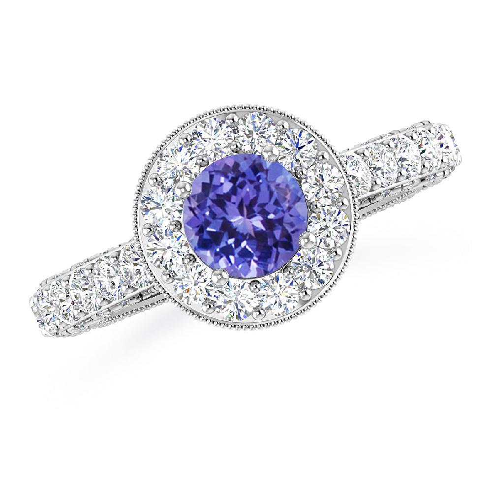 White Gold - Tanzanite