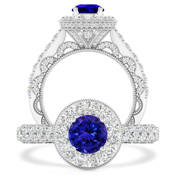 White Gold - Tanzanite