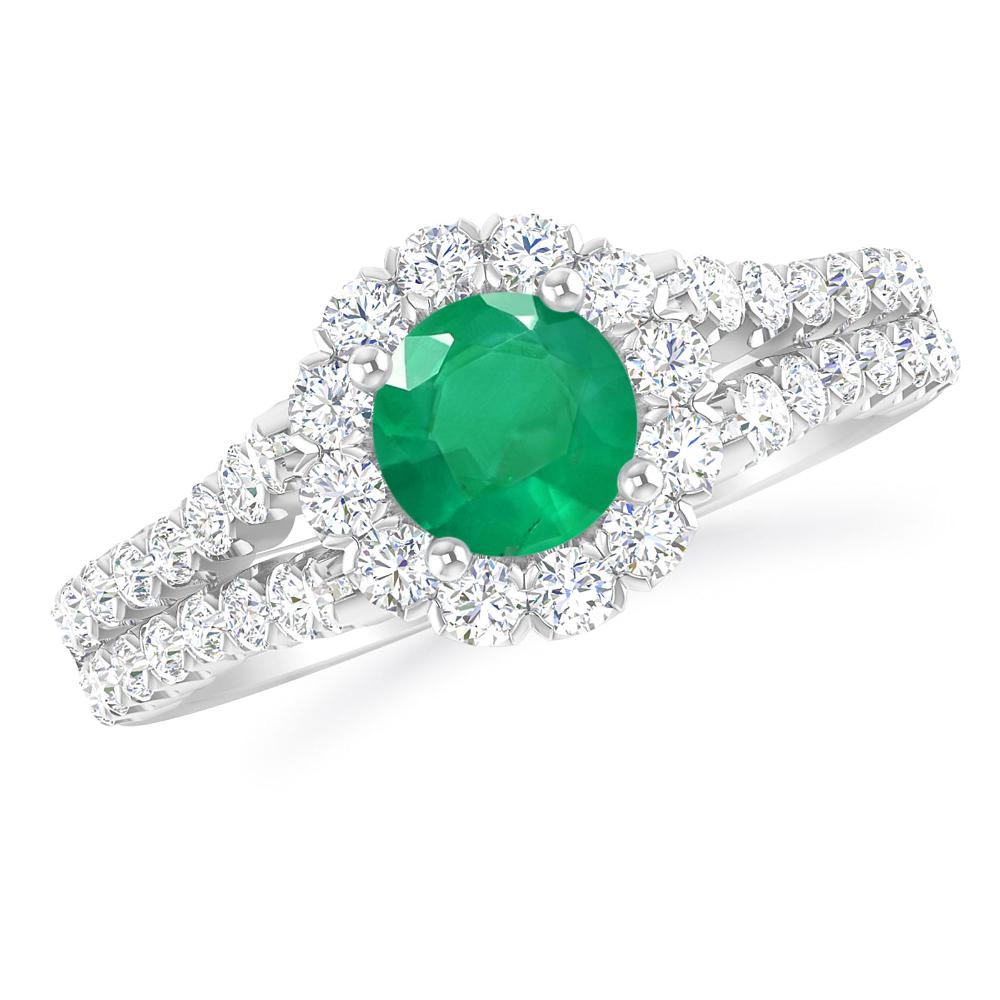 White Gold - Emerald