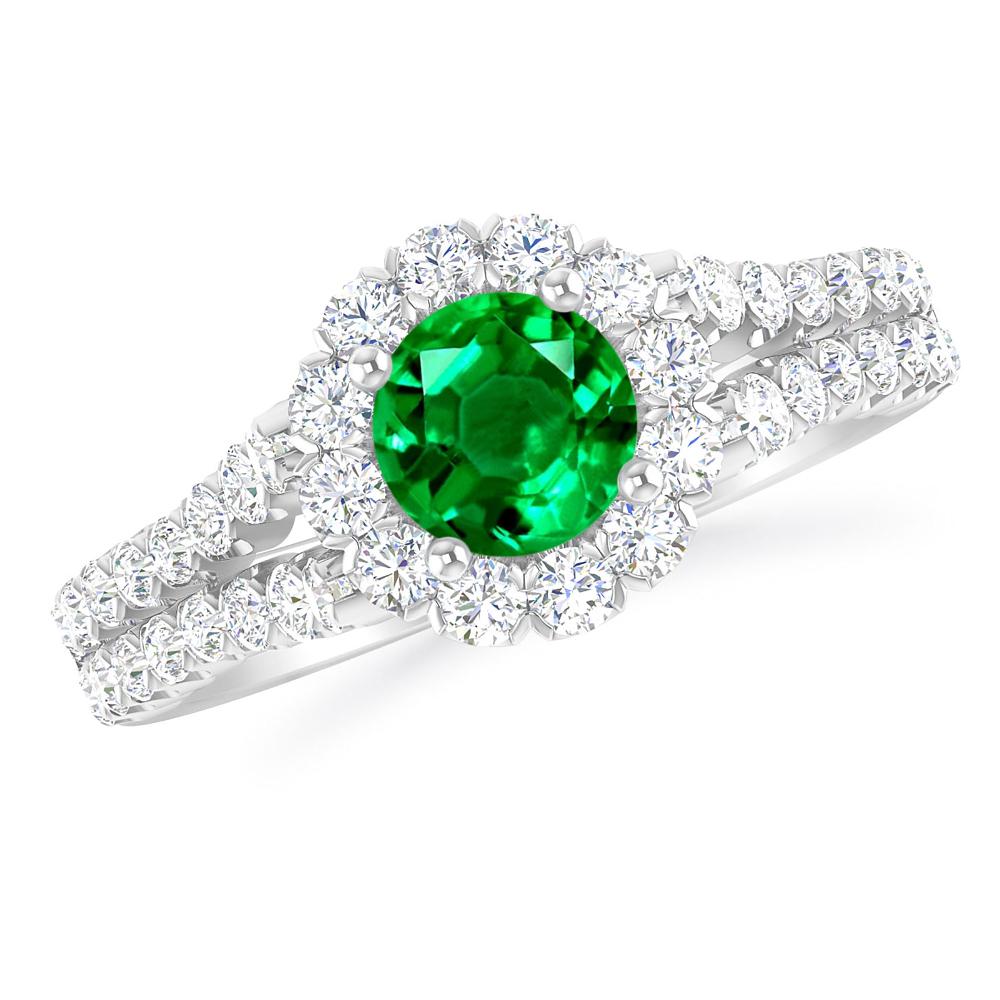 White Gold - Emerald