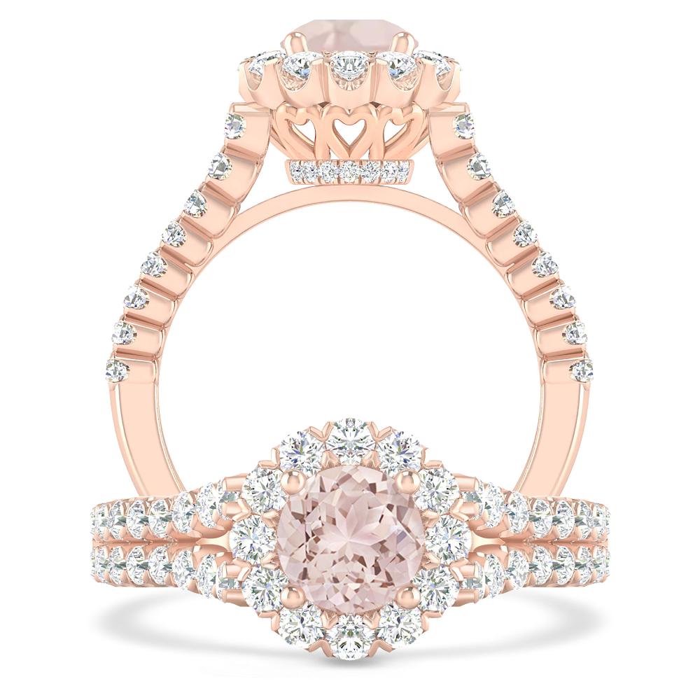 Rose Gold - Morganite