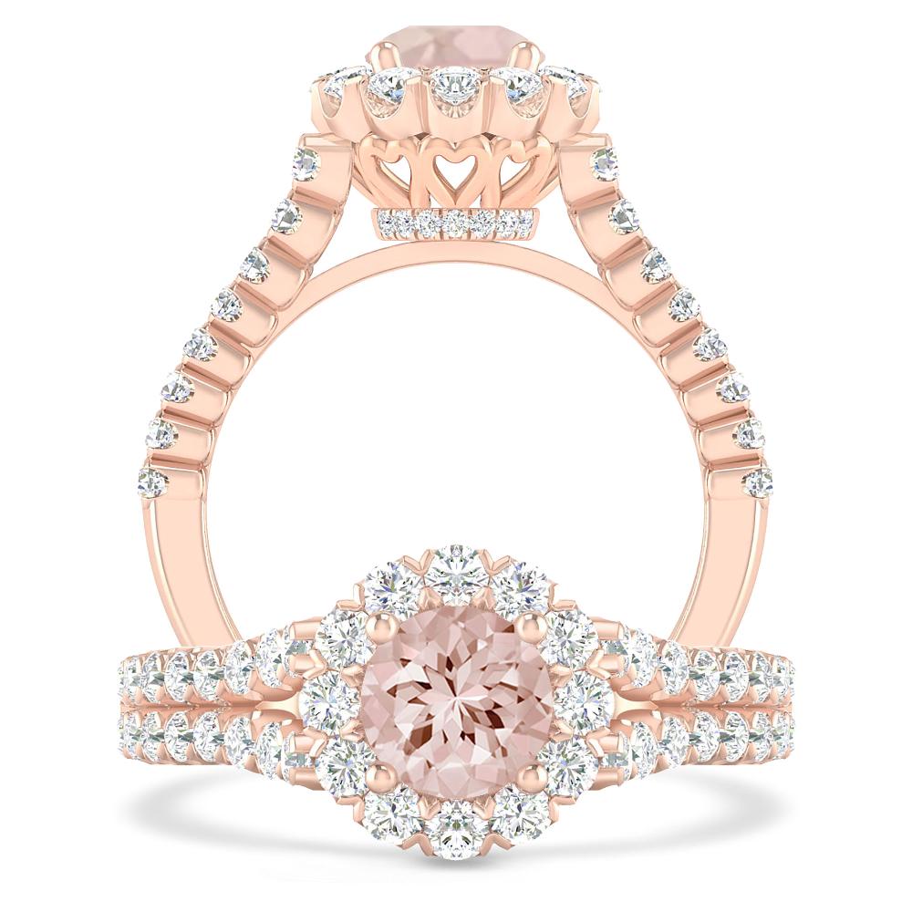 Rose Gold - Morganite