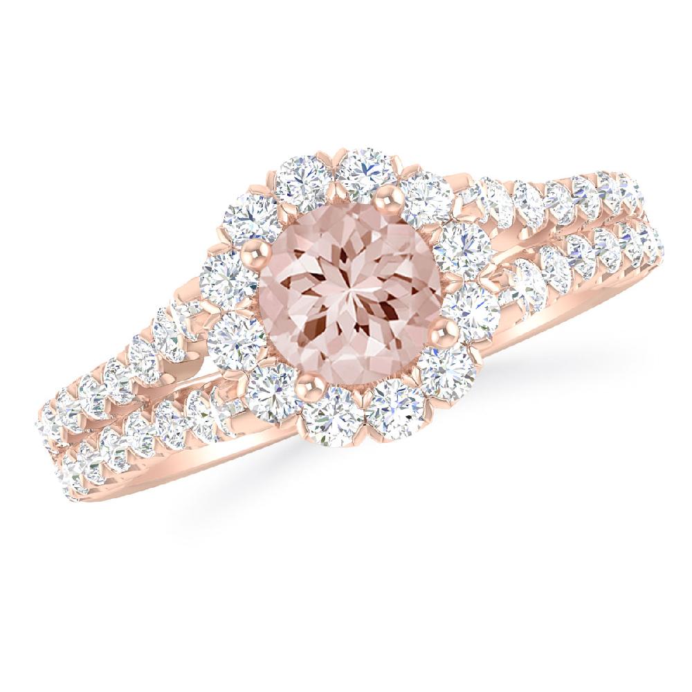 Rose Gold - Morganite