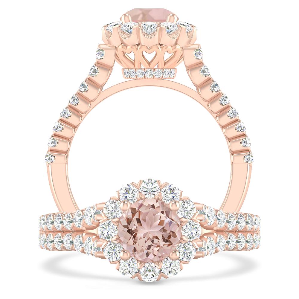 Rose Gold - Morganite